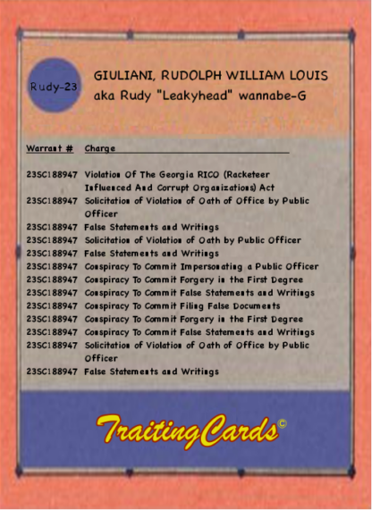 Rudy "Leakyhead" Guiliani - Image 2